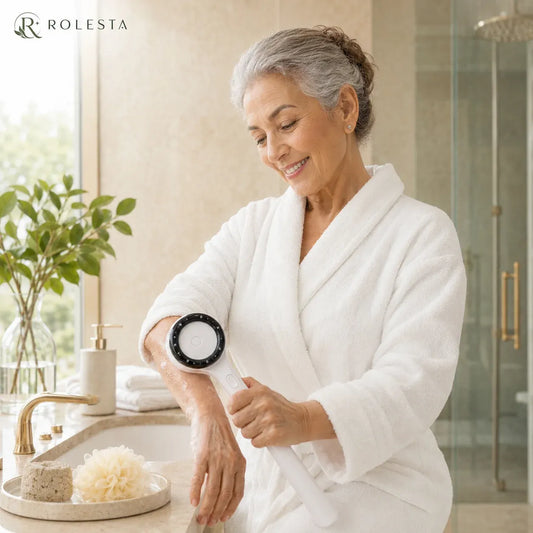 Mirelle Rolesta® 5 Başlıklı Şarjlı Duş Fırçası