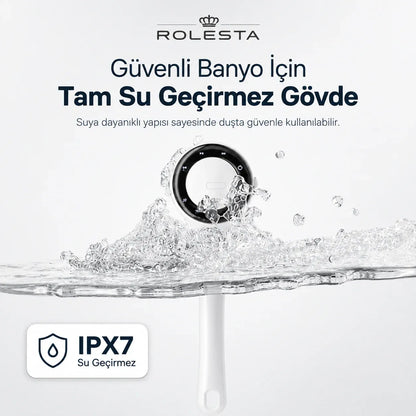 Mirelle Rolesta® 5 Başlıklı Şarjlı Duş Fırçası